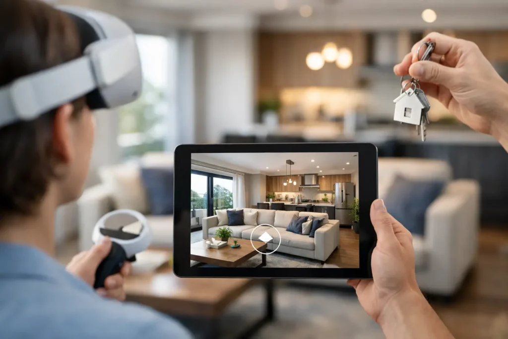 Visita virtual inmobiliaria para vivienda