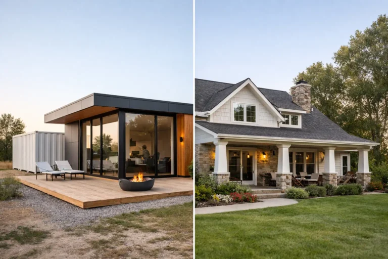 Casa modular o tradicional: cuál te conviene