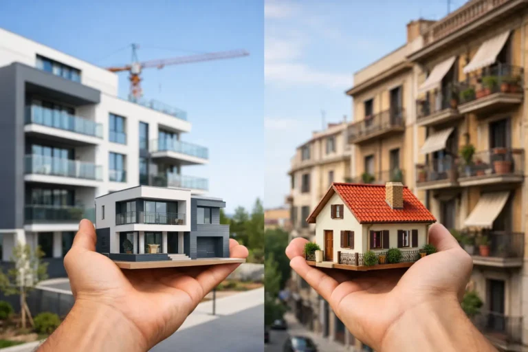 Obra nueva vs segunda mano: qué compensa más